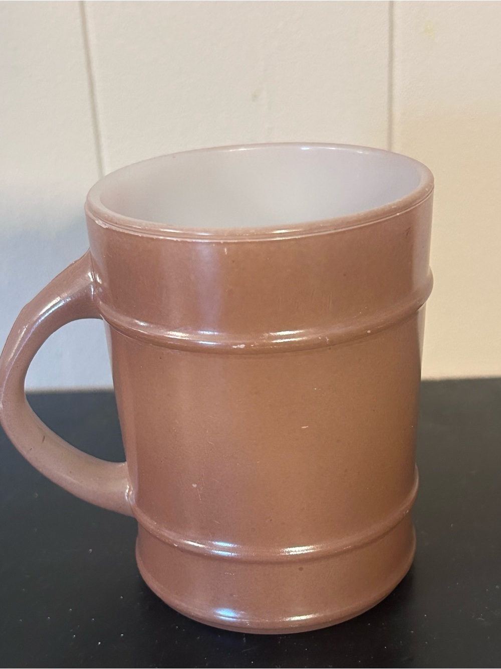 Anchor Hocking Brown Ceramic Coffee Mug - Home Dining